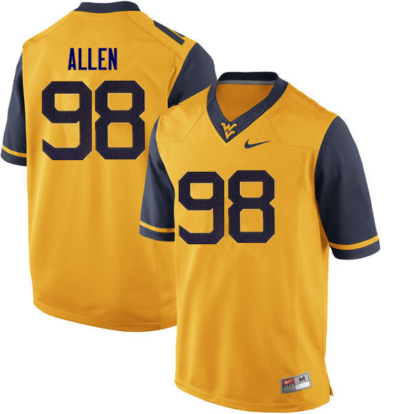 Tyrese Allen Jersey : West Virginia Mountaineers College Football ...